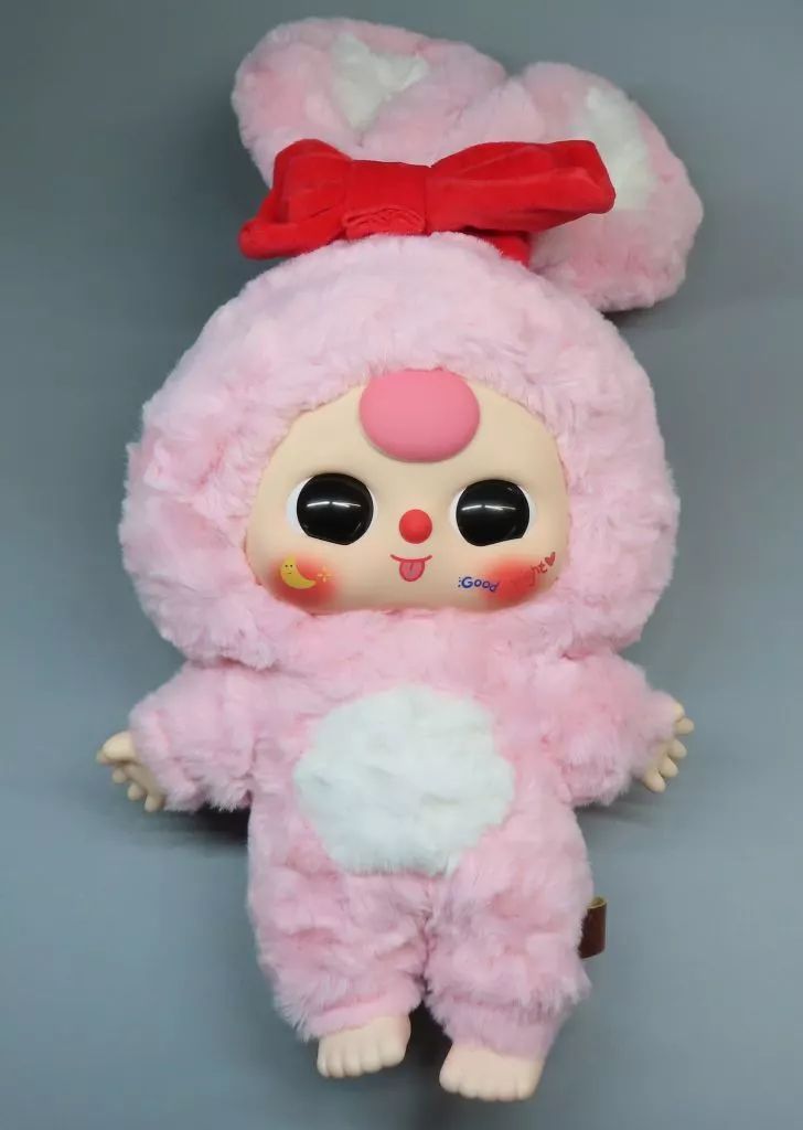 中古】ぬいぐるみ ウサギ(ピンク) 400% ぬいぐるみ 「Baby three