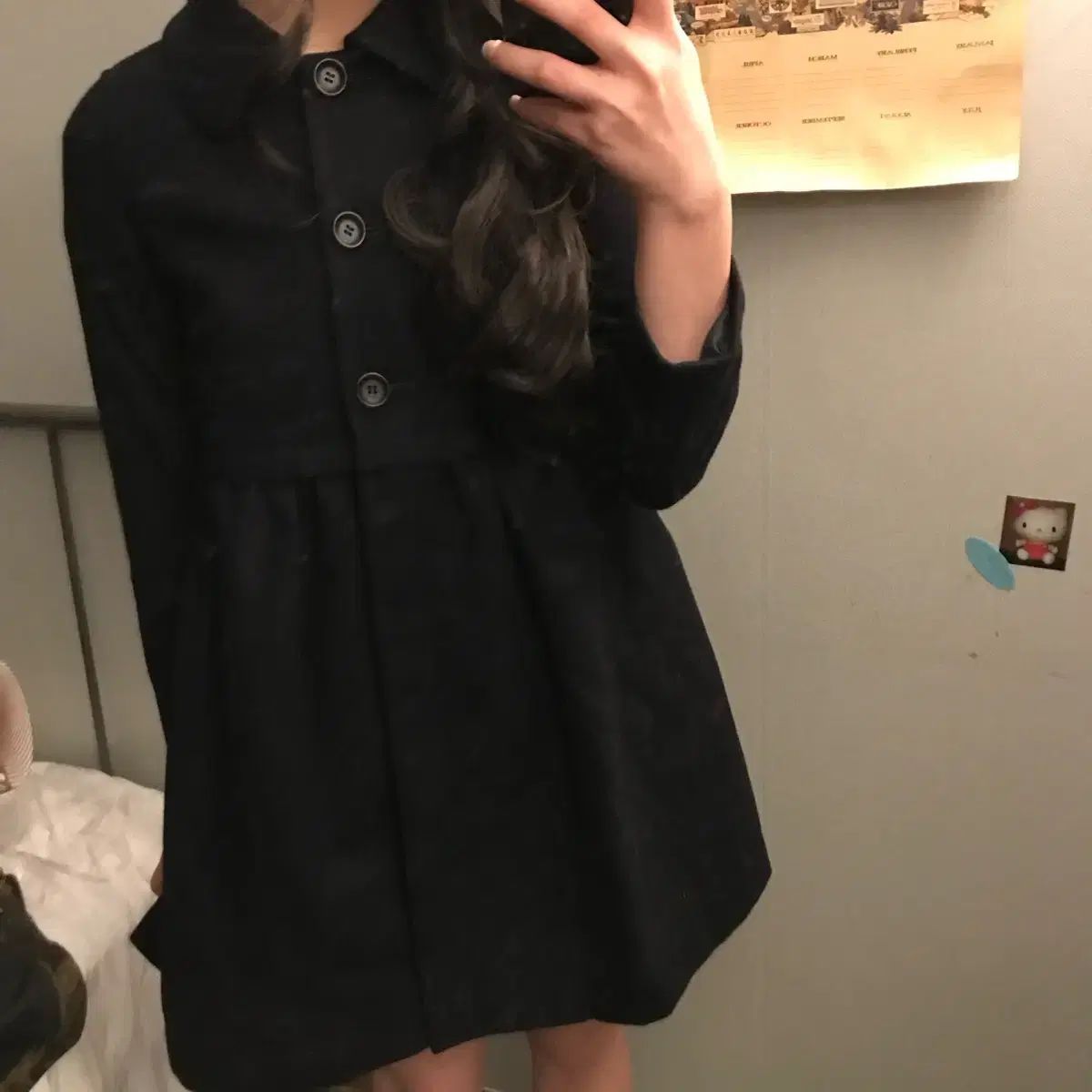 JPN Vintage 森ガール ラテギャル 美少女 はぐみ ウール コート