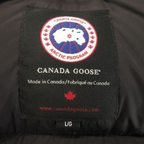  カナダグース CANADA GOOSE Freestyle Crew Vest ダウンベスト スタンド ダブルジップ ロゴ L G 黒 ブラック AH 16 GY 01 その他 トップス