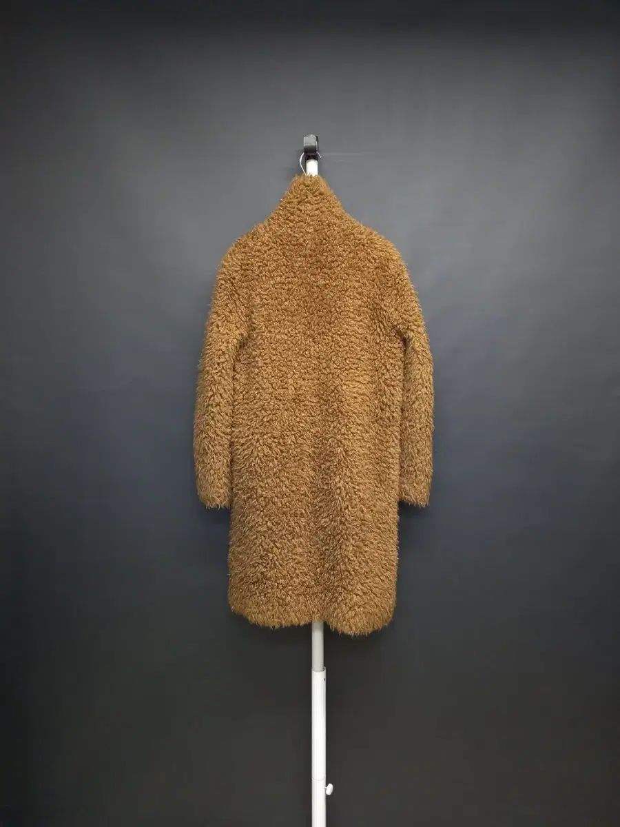 サンドロ Teddy Bear ブークレ ビション ロング コート 55