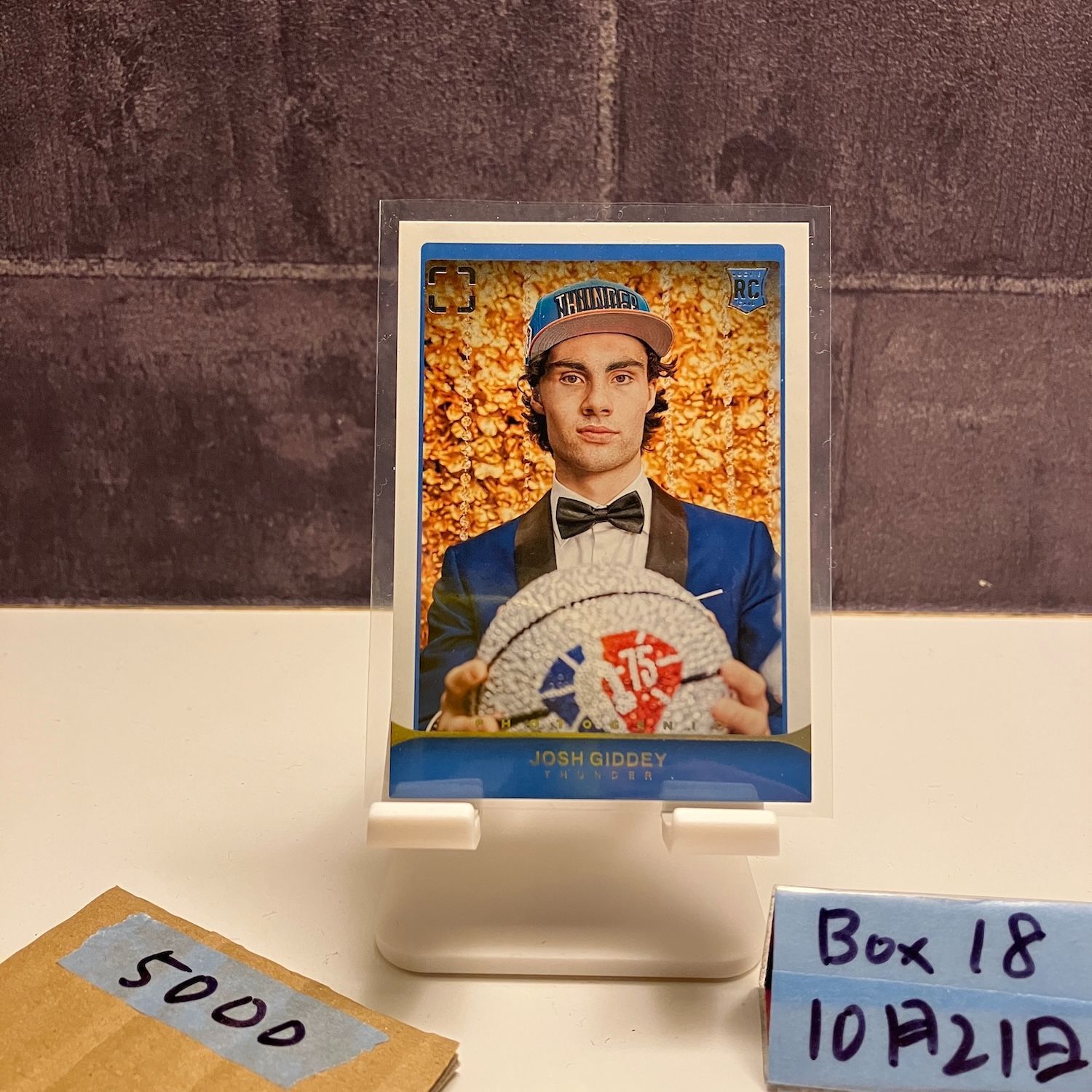 2021-22 Panini Photogenic Josh Giddey Oklahoma City Thunder RC