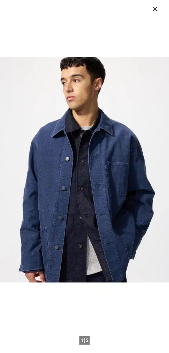 UNIQLO 割引 ユニクロ コーデュロイ フレンチ ワークジャケット