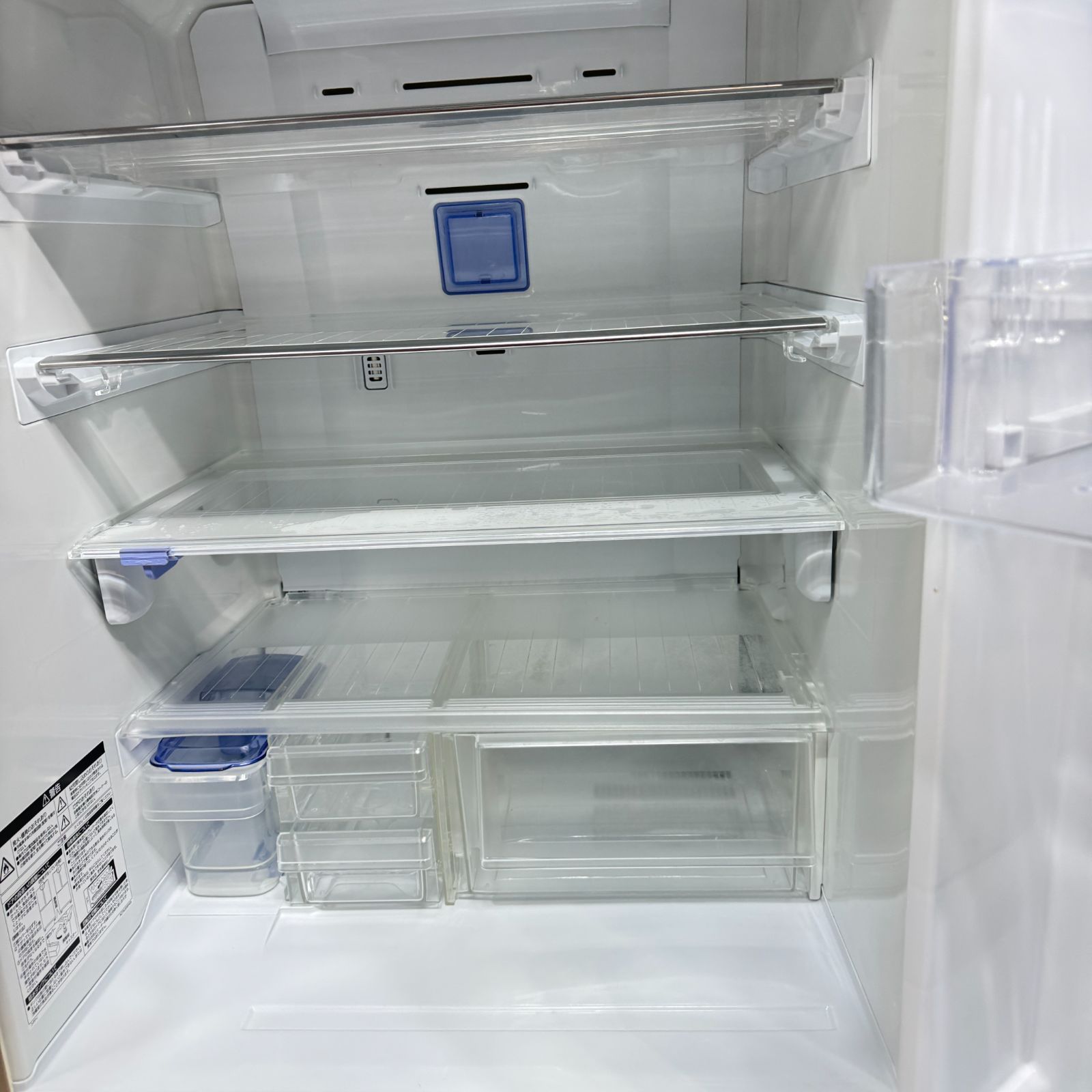 東京23区送料無料 美品三菱6ドア冷蔵庫 2016年製435L製氷有 MR-R44A-F