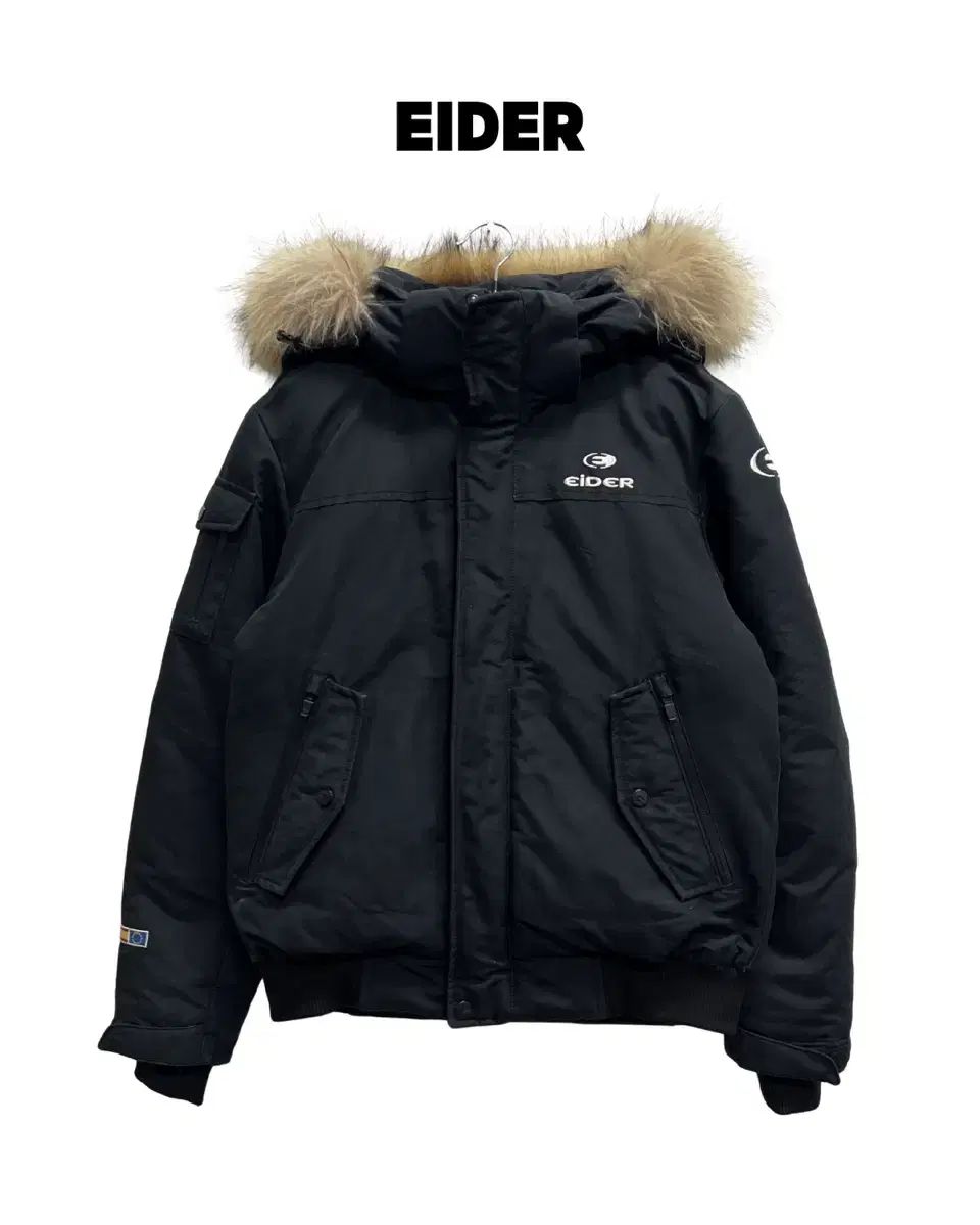 EIDER STOOKY グースダウン ショートダウン ジャケット ブラック