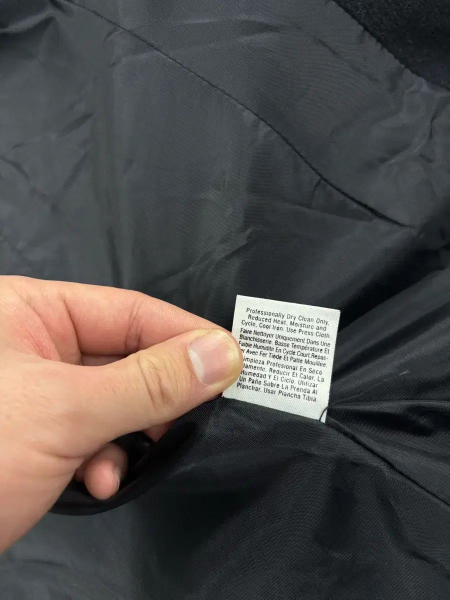  DKNY ブラック カシミア コート ロングコート ジャケット アウター