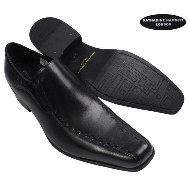 新品 KATHARINE HAMNETT LONDON キャサリンハムネット ロンドン 本革