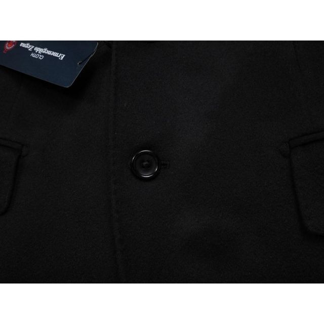 Ermenegildo Zegna ブラック Woolカシミヤジャケット Ermenegildo Zegna ブラック Woolカシミヤジャケット