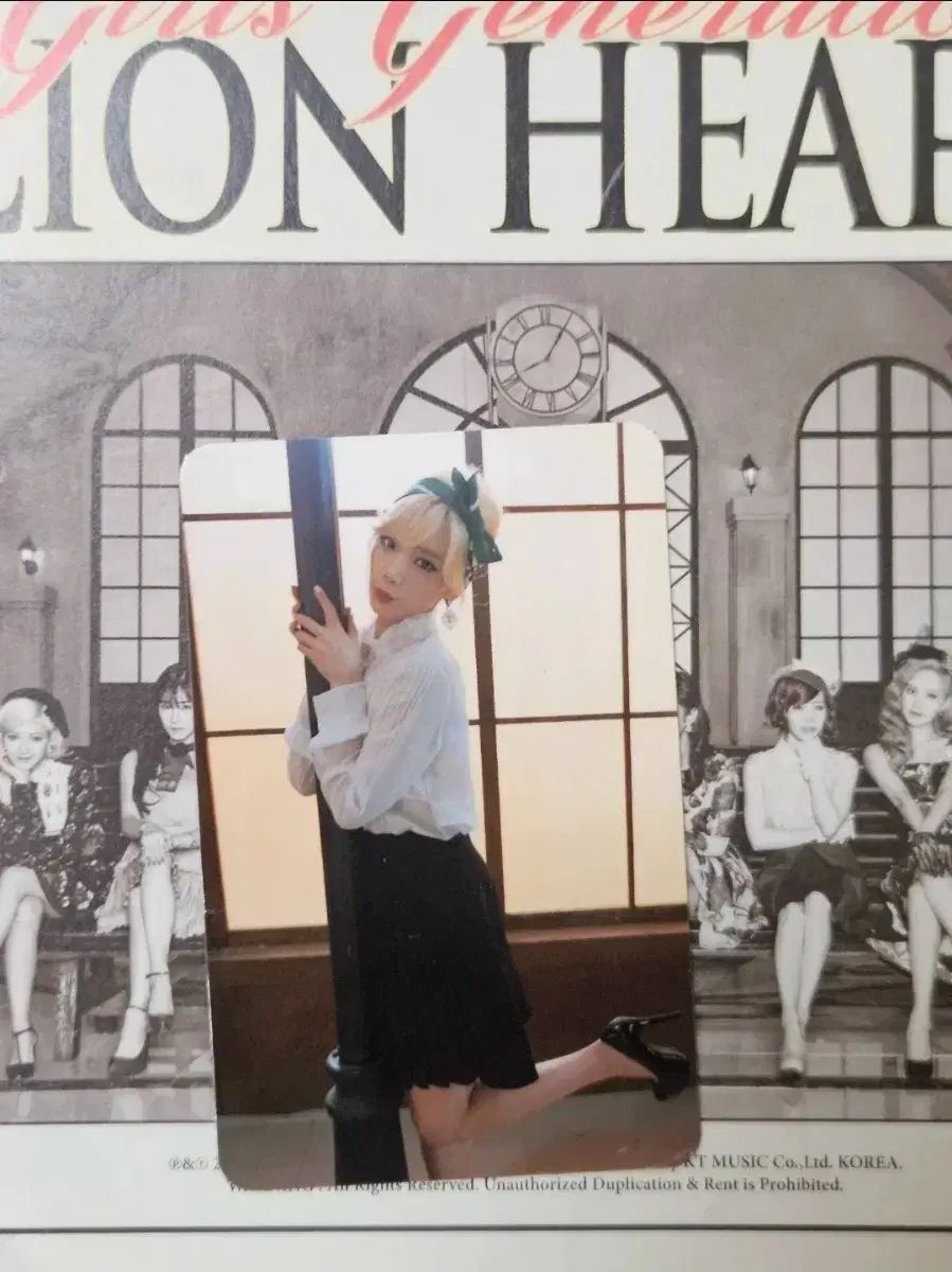 GIRLS' GENERATION(少女時代・SNSD) Lion Heart サイン入り アルバム