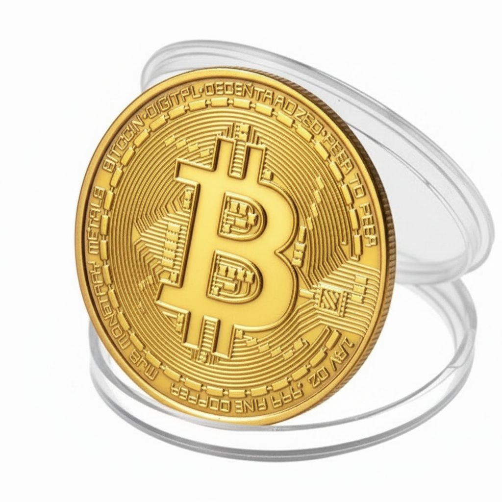 【選べる3種類】【20個セット】ビットコイン レプリカ ゴルフマーカー 1枚1枚プラケース入り 余興 忘年会 景品 コンペ おもしろグッズ  【ヤマト運輸 ネコポス】