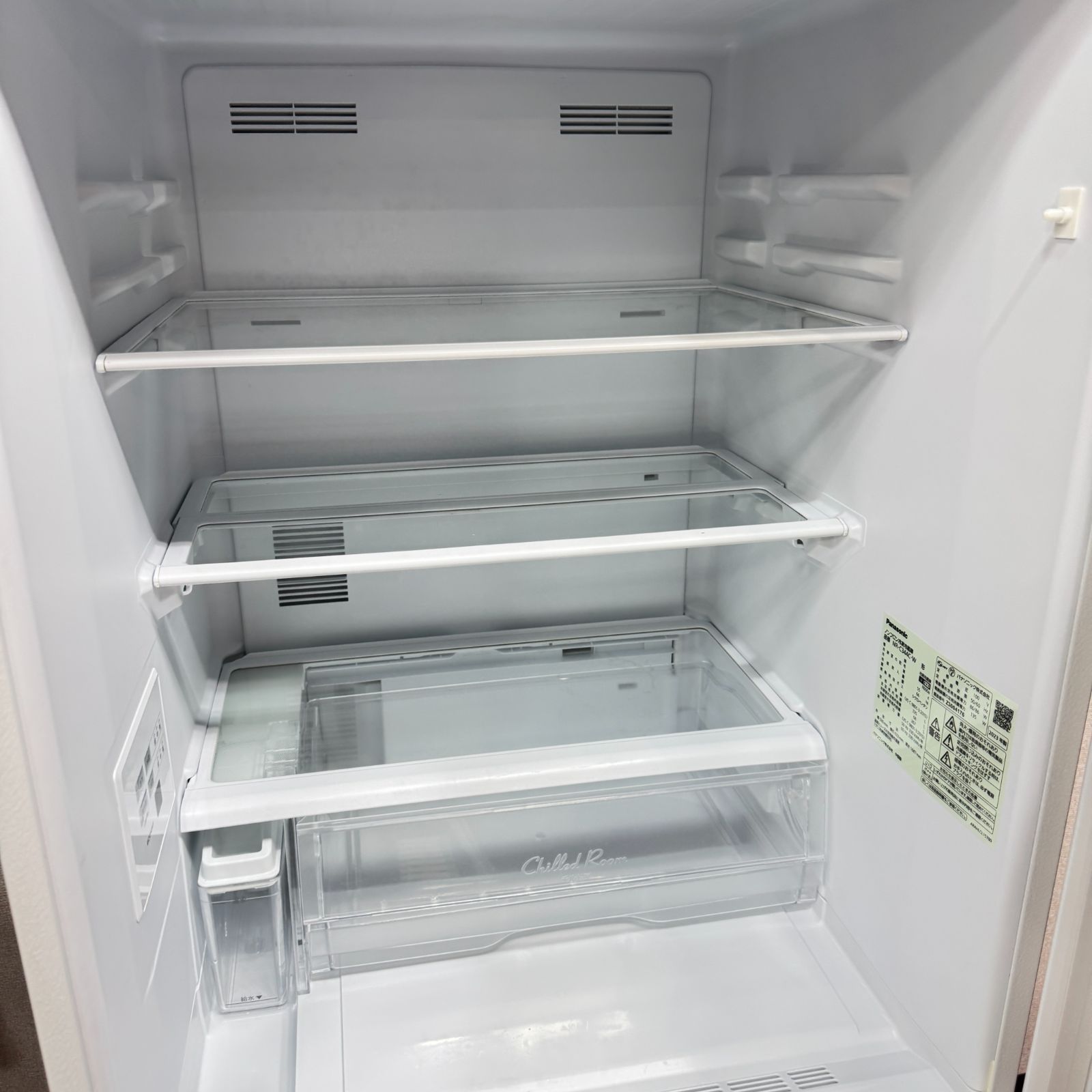 東京23区送料無料 美品パナソニック3ドア冷蔵庫 2023年製335L製氷有り