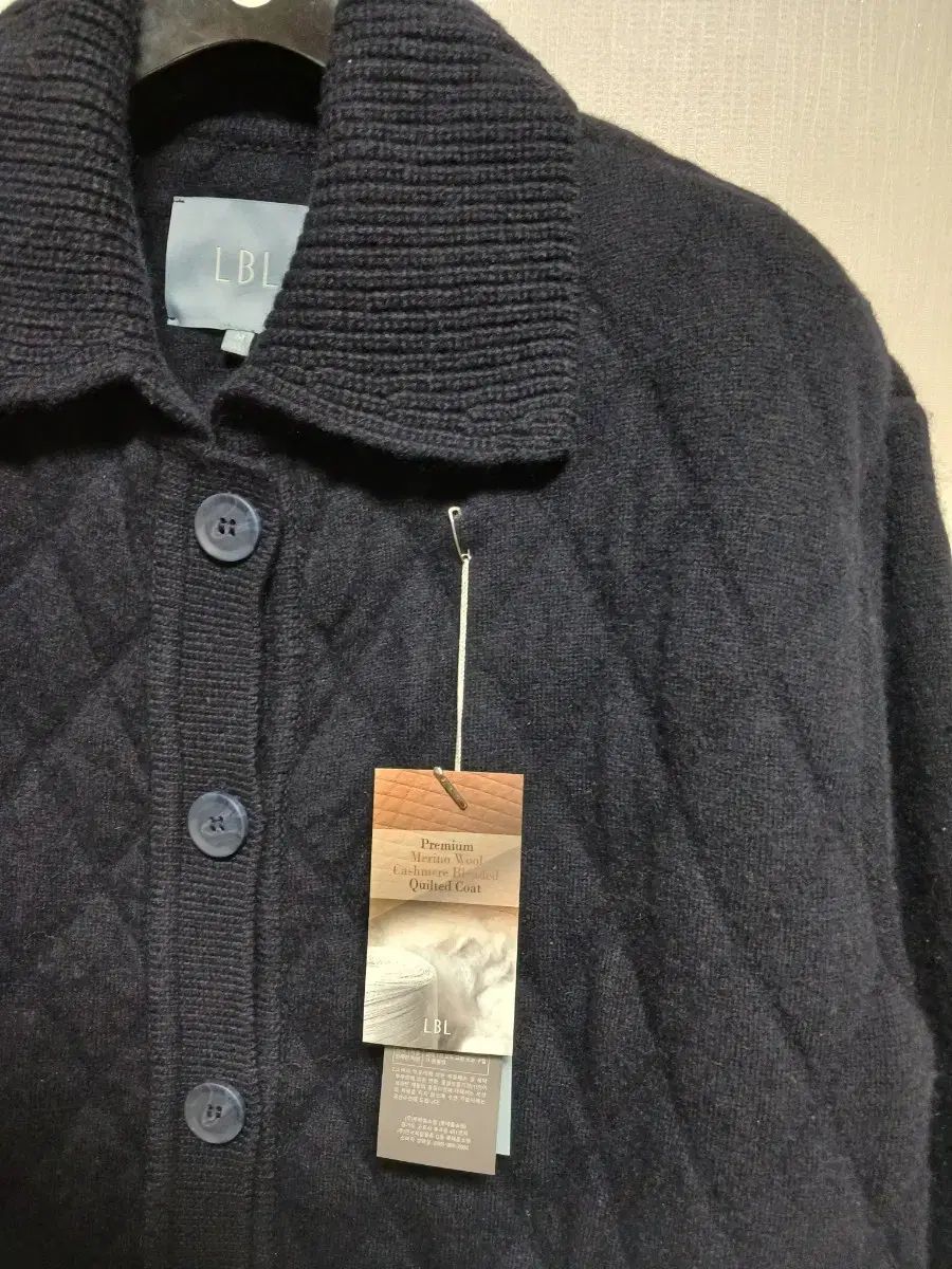  LBL ネイビー キルティング ニット ジャケット テーラードジャケット ジャケット アウター