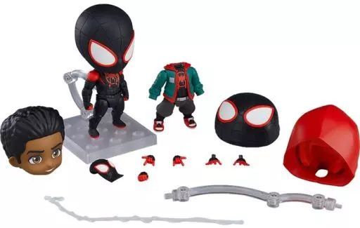 中古】フィギュア ねんどろいど マイルス・モラレス スパイダーバース