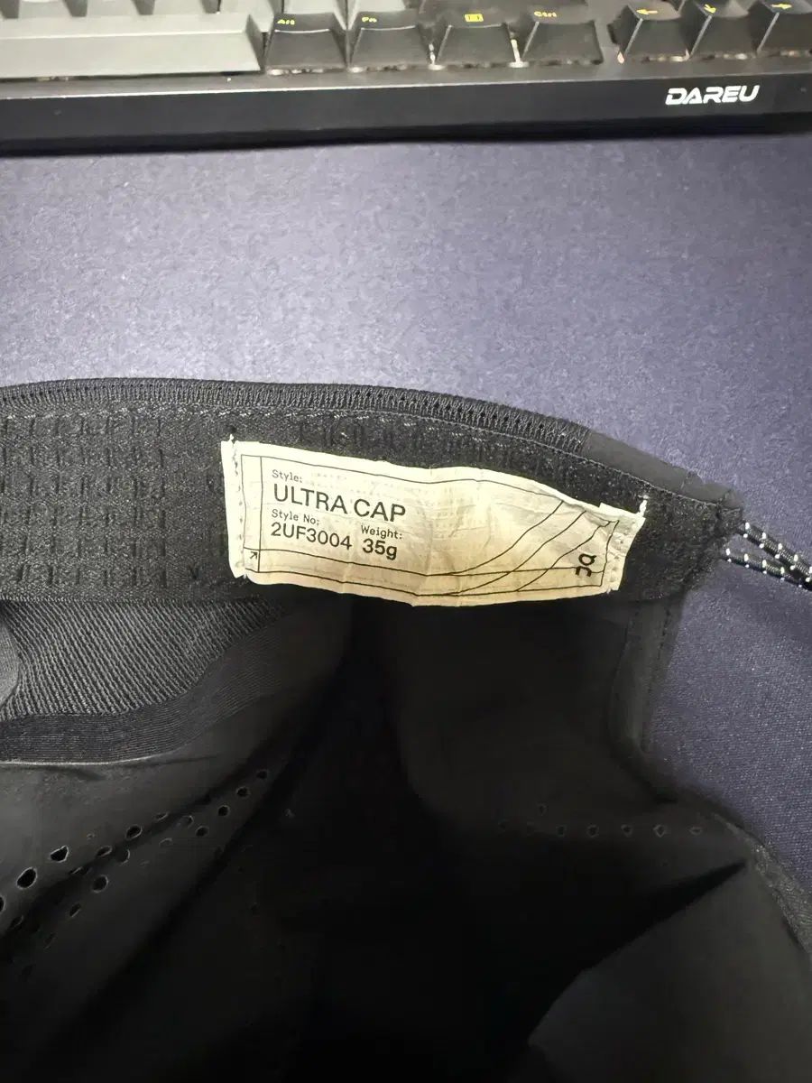 On Running オンランニング パフォーマンス キャップ ブラック