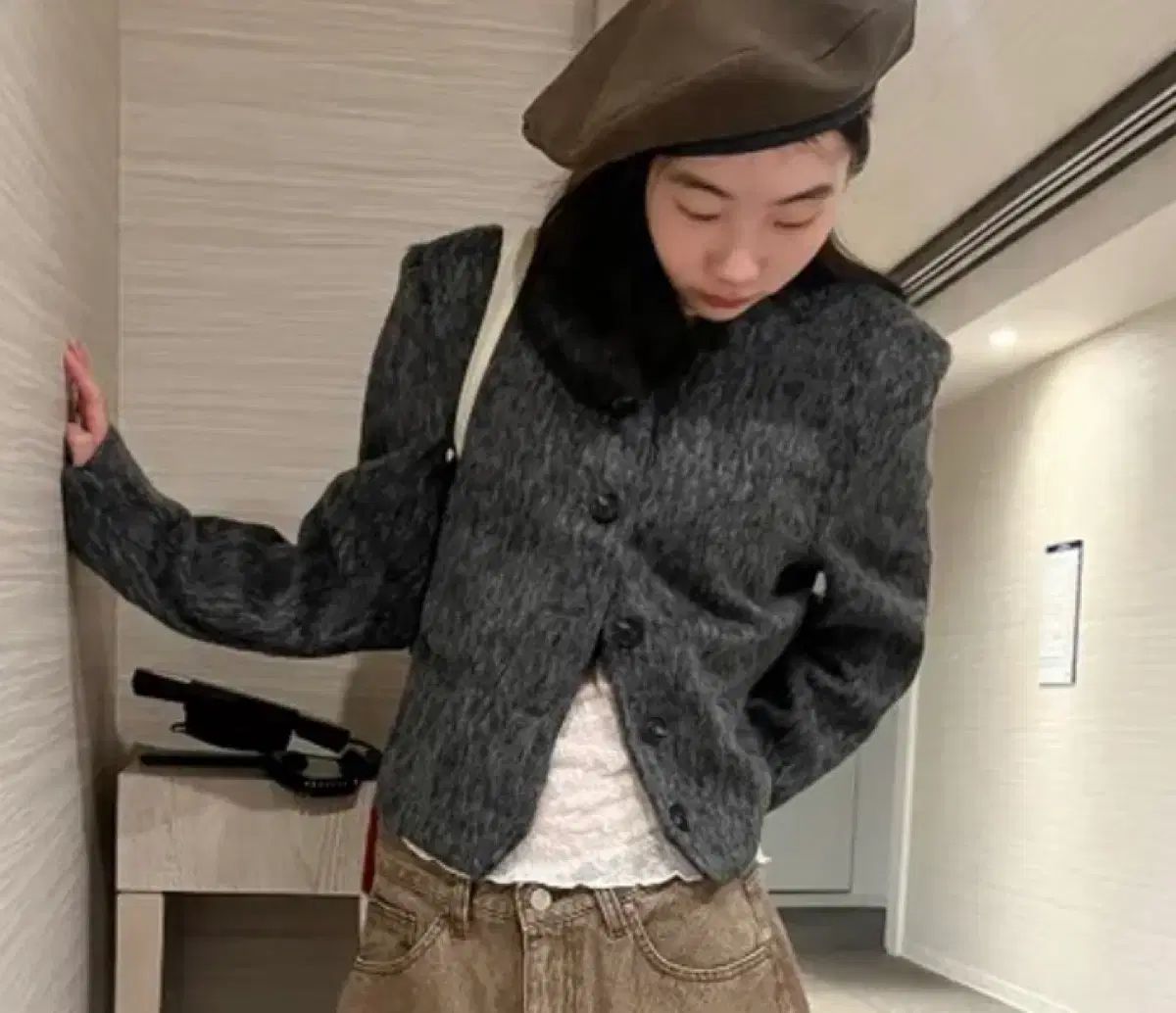 9 hope キムアホップ アベル ブラッシュ ノンKARA ノンカラ ジャケット