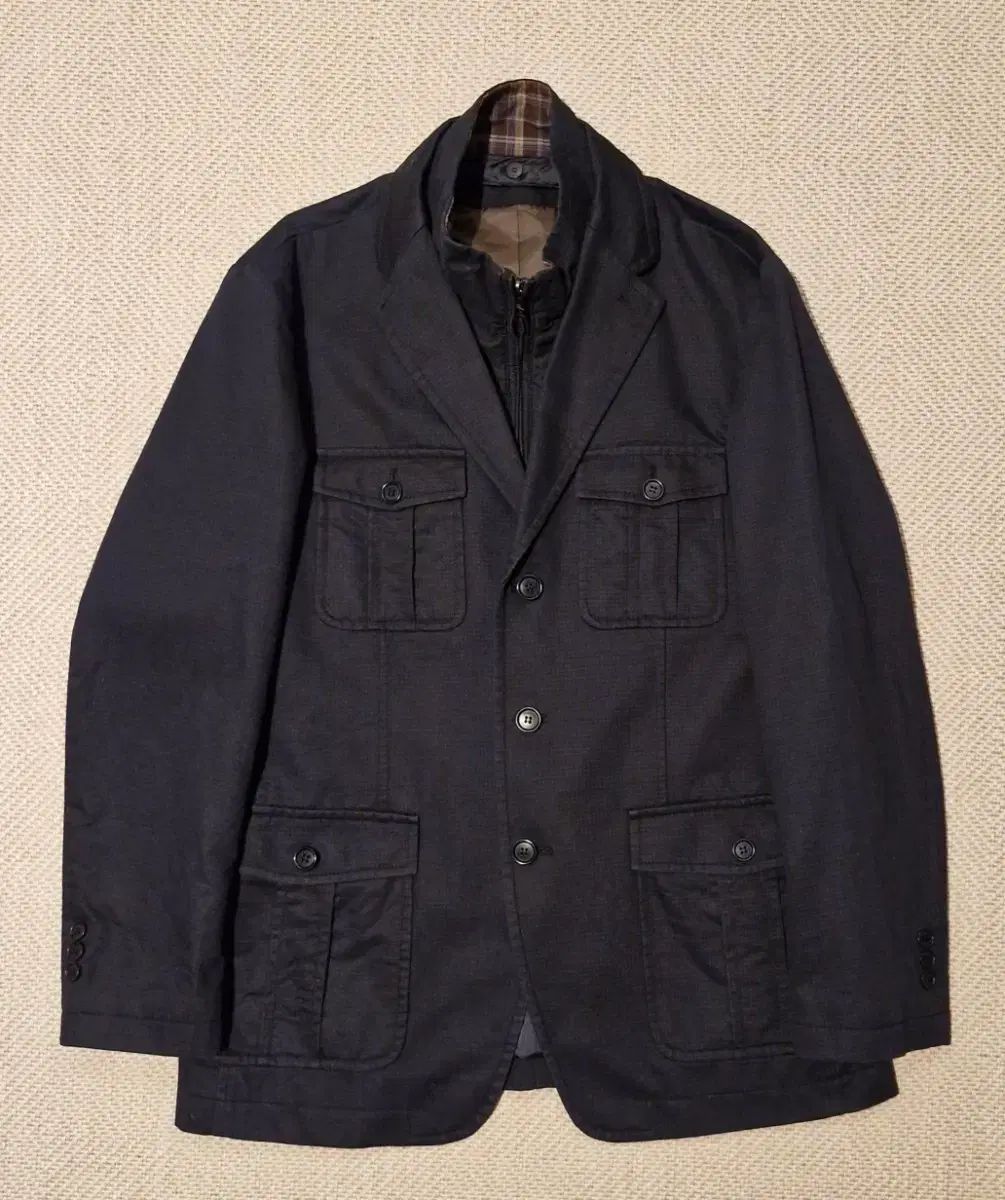 ヘンリーコットンズ ミリタリー サファリ ジャケット 100