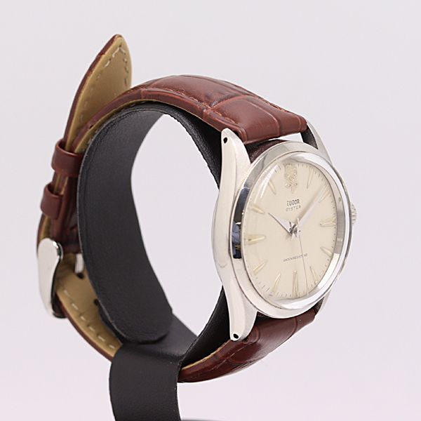 デットストック級 稼働 チュードル オイスター 7934 手巻 シルバ―文字盤 メンズ腕時計 5398800 12 BGT MTY