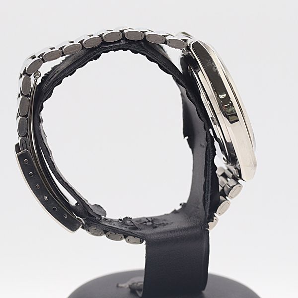 稼働 セイコー シルバーウェーブ 8229-8000 000546 QZ シルバー文字盤 メンズ腕時計 0506000 12 ERT SMZ