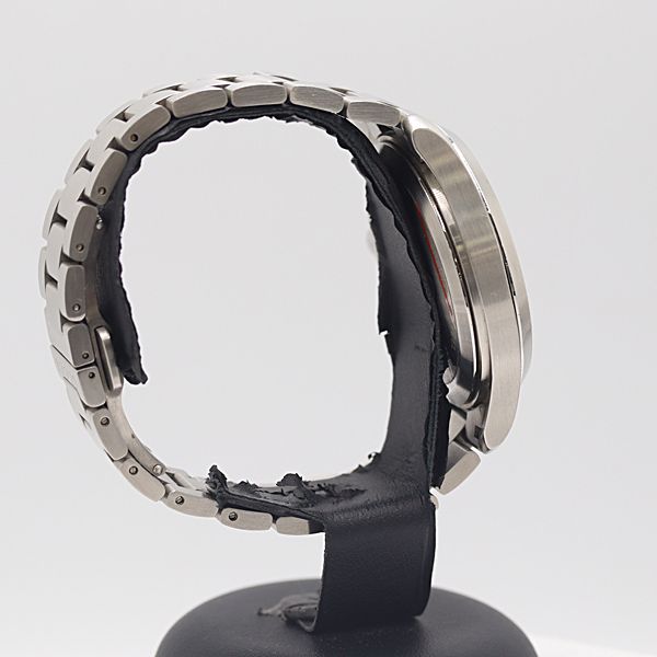 保 稼働 グッチ Gタイムレス クロノグラフ 126.2 QZ ブルー文字盤 メンズ腕時計 0965300 12 DIT SMZ