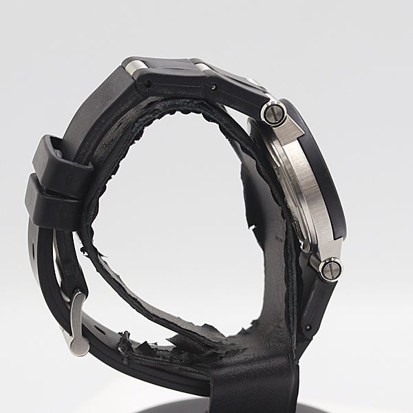 稼働 ブルガリ ディアゴノ DG 29 SV O 2382 QZ ブラック文字盤 レディース腕時計 3119600 12 KHT SMZ