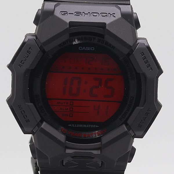 保 稼働 カシオ Gショック カーボンコアガード GD-010 BBR QZ デジタル文字盤 メンズ腕時計 2000000 12 NBG SMZ