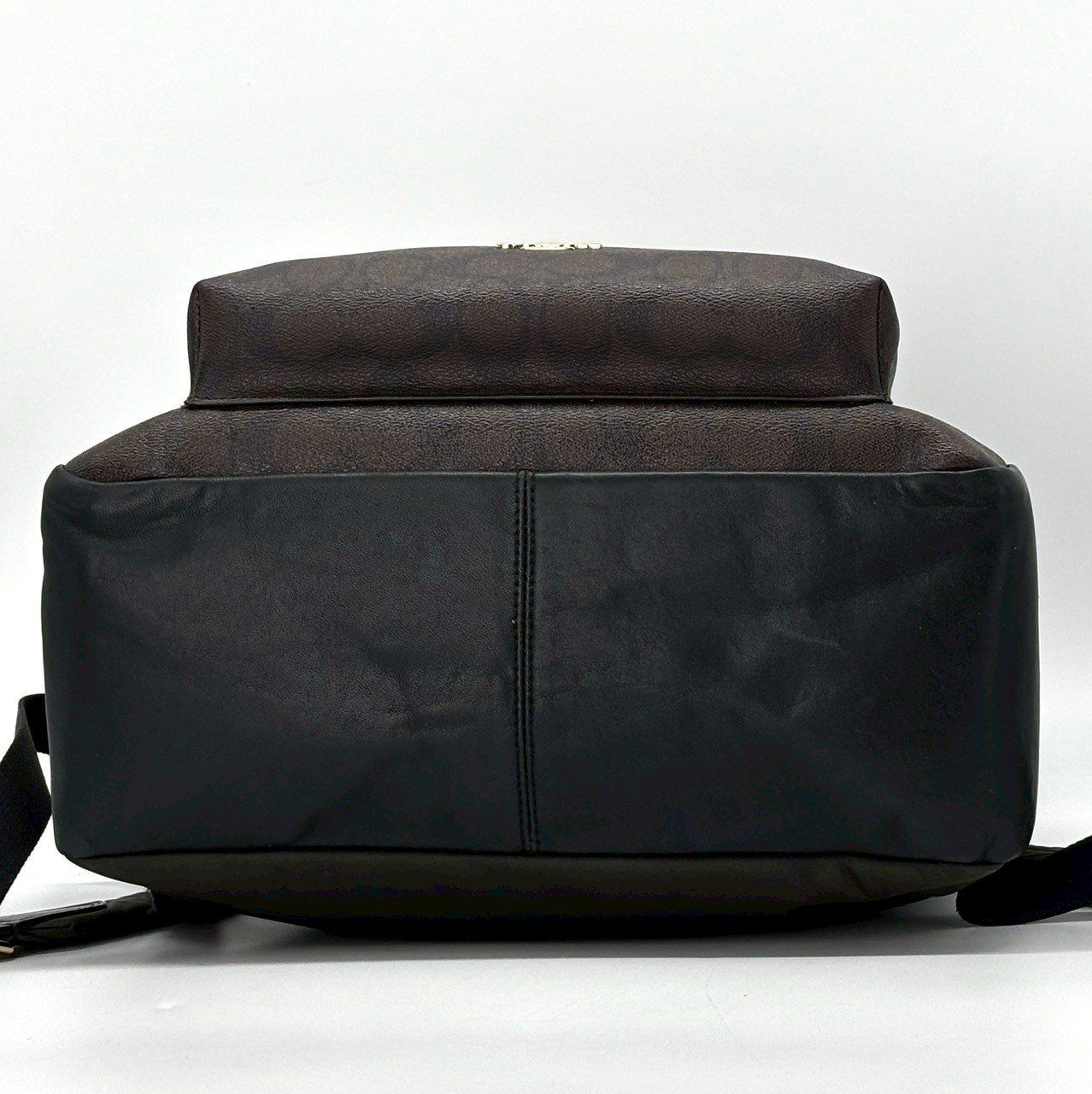 COACH コーチ リュックサック PVC シグネチャー レザー 金具ロゴ 茶黒 楽天市場】【バッグ】COACH コーチ シグネチャー バックパック