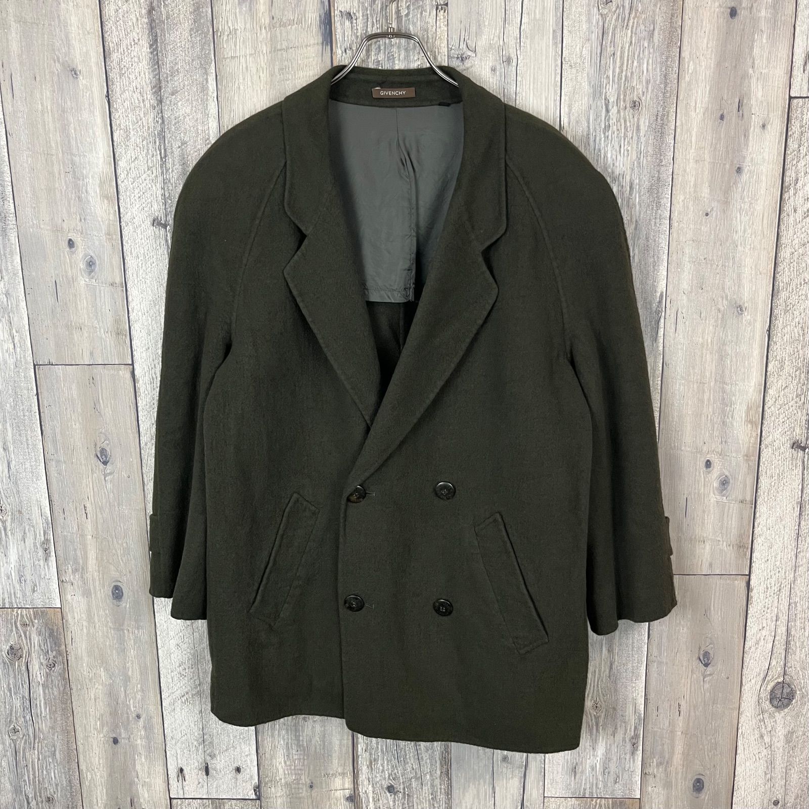 OLD GIVENCHY 90s ジバンシー double wool jacket ダブル ウール