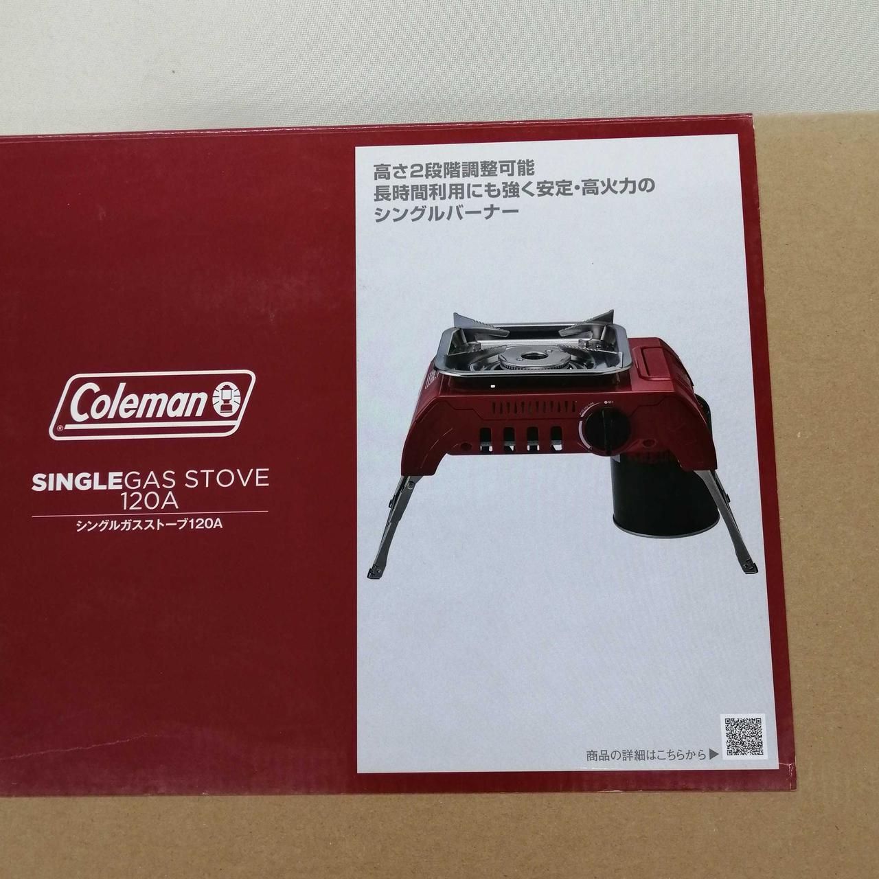  COLEMAN シングルガススト ブ120 A Single Gas Stove 120 シングルバーナーコンロ バーベキュー 調理用品