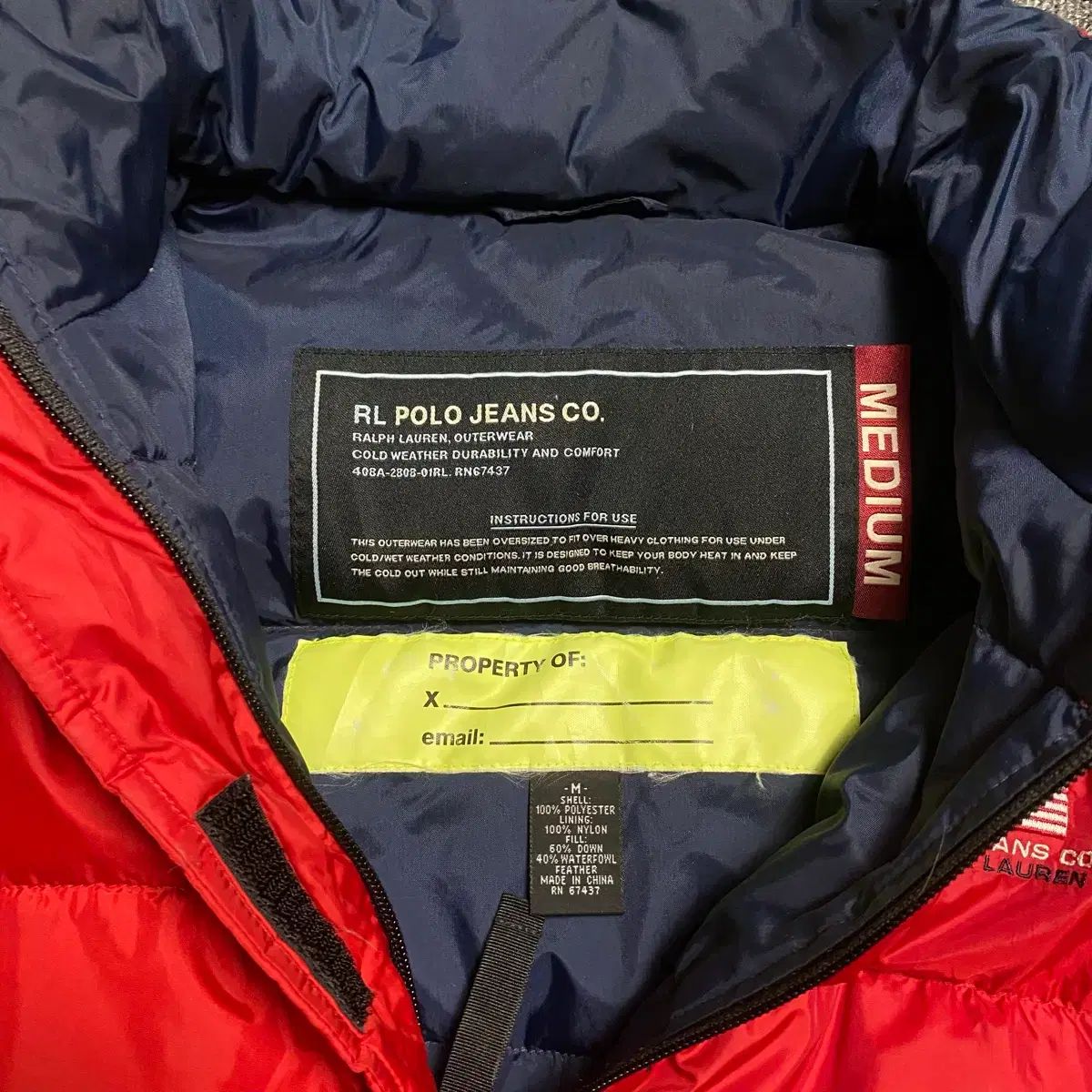 美品★POLOジーンズカンパニー ロゴボタン ダウンコート M POLO JEANS CO. ポロジーンズカンパニー ダウンジャケット - メルカリ