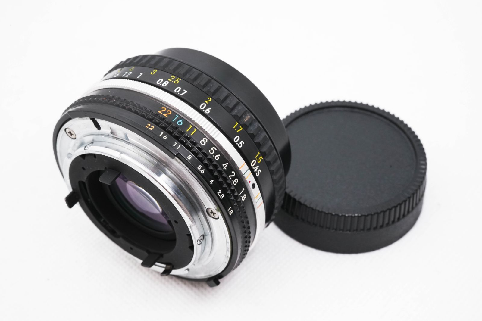 美品 Nikon Ai-S NIKKOR 50mm F1.8 50/1:1.8 ニコン AISニッコール MF