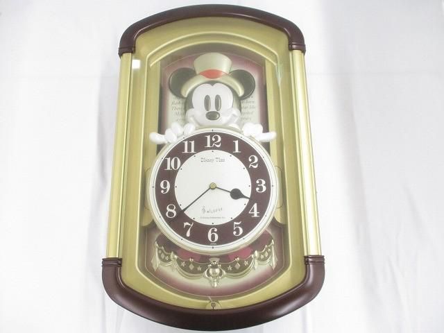 動作未確 ディズニー セイコー ディズニータイム ミッキー からくり時計
