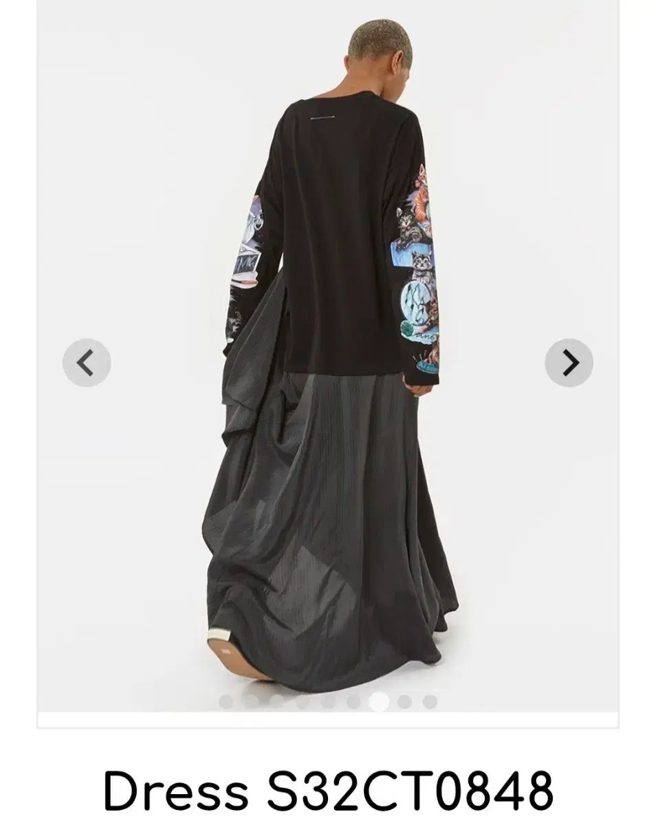  メゾンマルジェラ ロング丈ワンピース 長袖 七分袖 その他