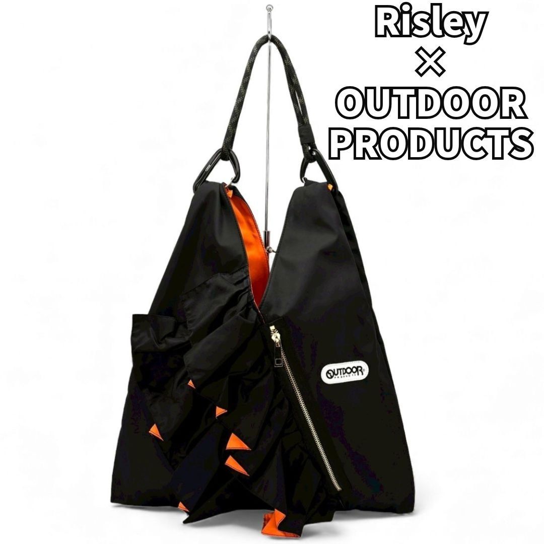 甘さを抑えた主役感】 Risley × OUTDOOR トライアングルフリルバッグ