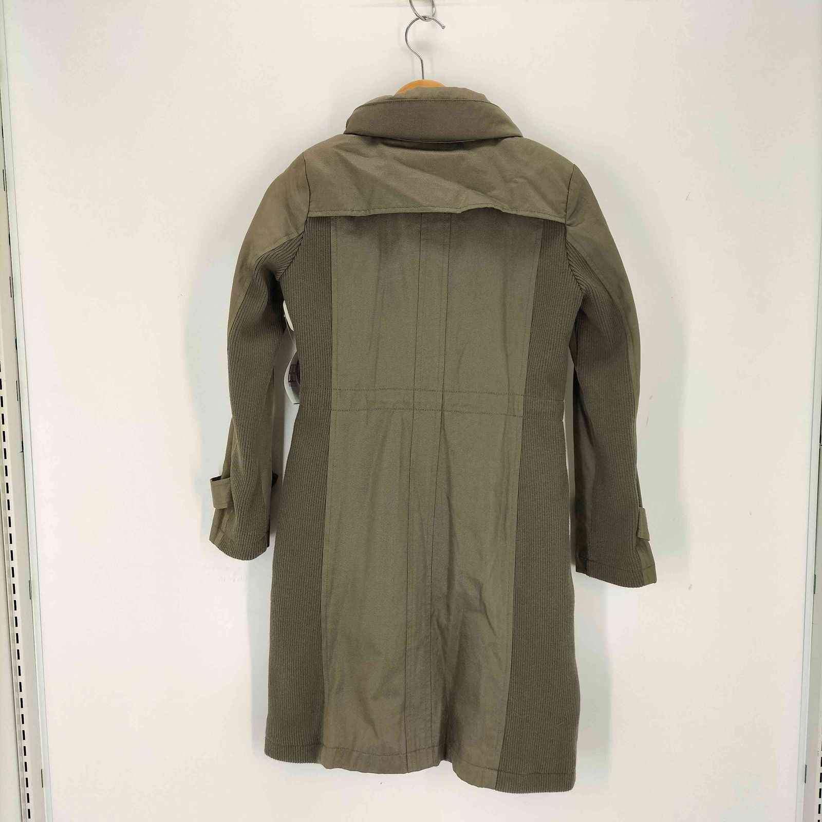 トルネードマートファム TORNADO MART FEMME キルティングライナー付き サイドリブ ハイネックコート Y 2 K グランジ レディース 38