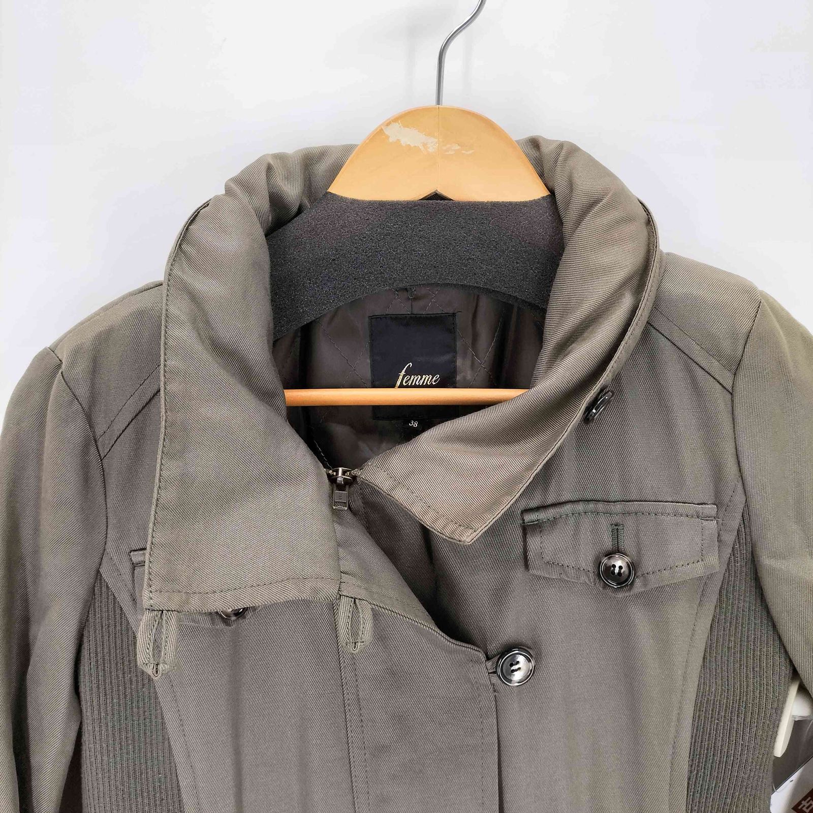 トルネードマートファム TORNADO MART FEMME キルティングライナー付き