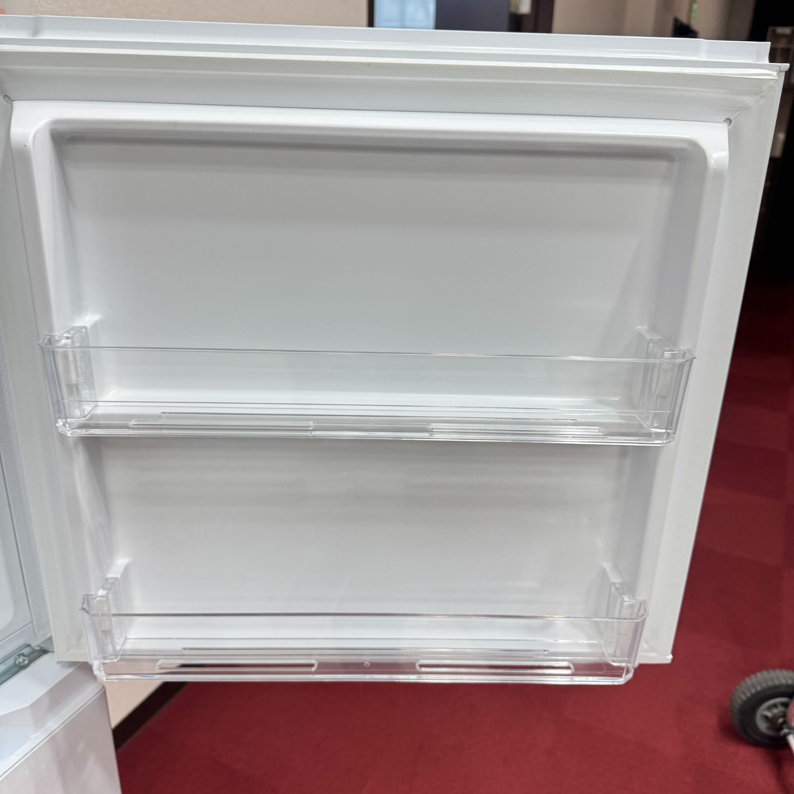 東京23区送料無料 美品ヤマダ2ドア冷蔵庫 2021年製236L YRZ-F23H1 洗浄