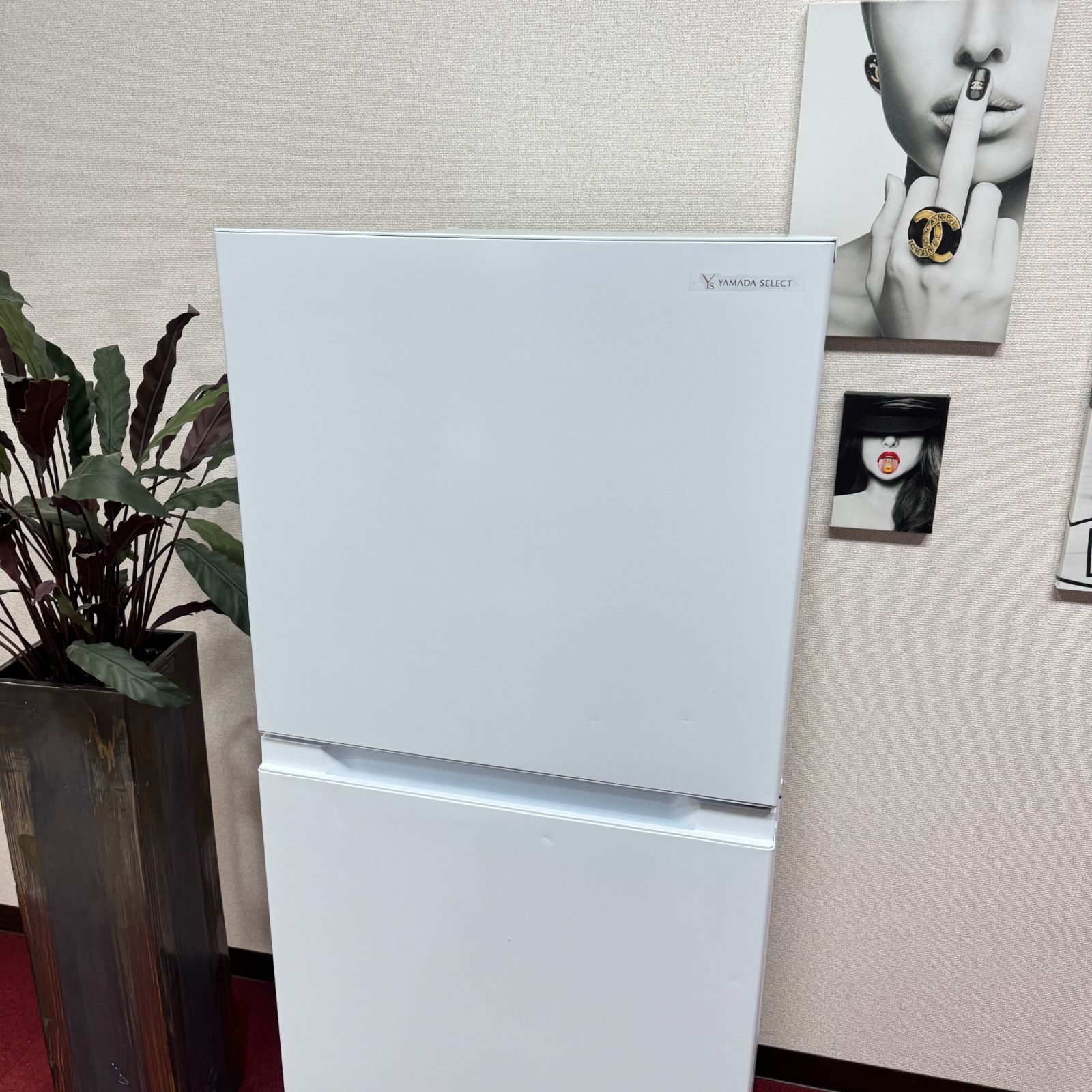 東京23区送料無料 美品ヤマダ2ドア冷蔵庫 2021年製236L YRZ-F23H1 洗浄