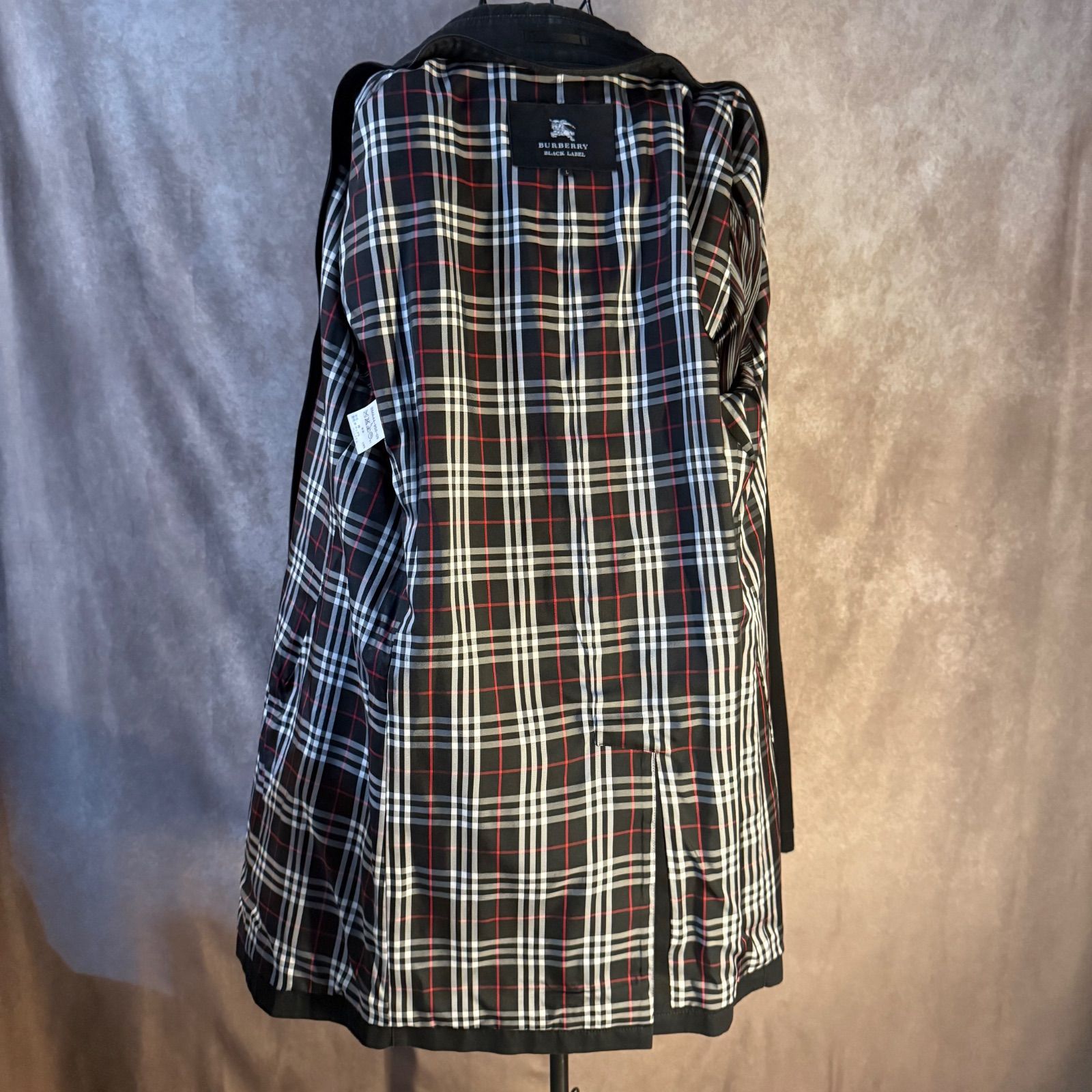 ✨バーバリー ブラックレーベル トレンチコート L インナー着脱可 ノバ