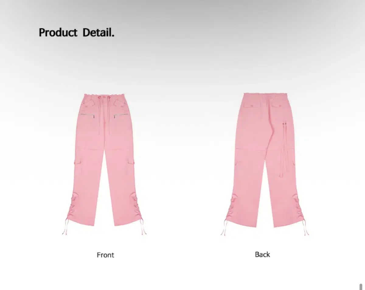 高品質 ラーティゼン ピンク ポケット パンツ カーゴ ズボン ピンク
