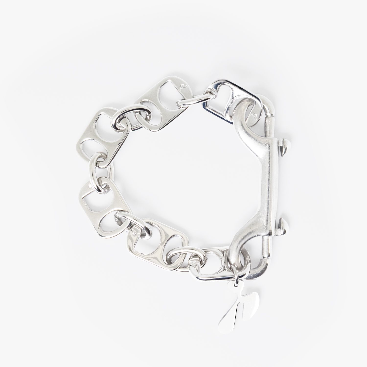 HIDAKA PULL TAB BRACELET SILVER ブレスレット キーチェーン プルタブ ミニマル シルバー
