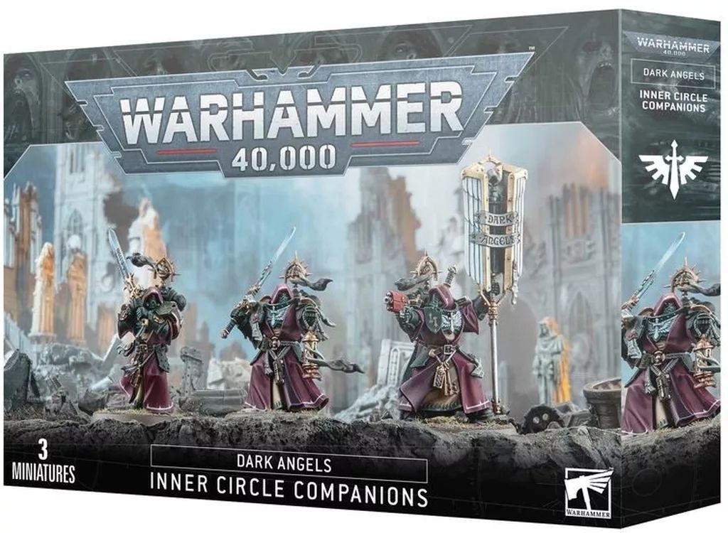 ミニチュアゲーム ダークエンジェル インナーサークル コンパニオン ウォーハンマー40000 Dark Angels Inner Circle Companions 44-19