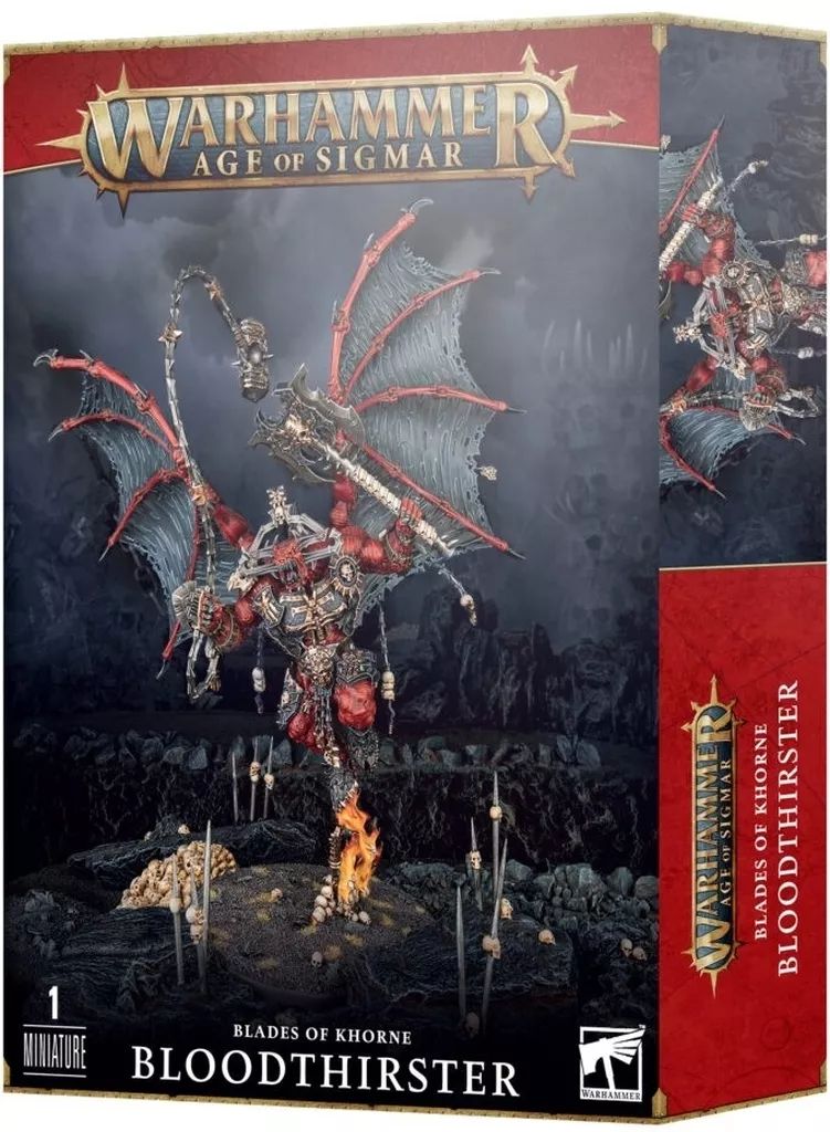 ミニチュアゲーム ディーモン オヴ コーン ブラッドサースター ウォーハンマー エイジ シグマー Daemons of Khorne Bloodthirster 97-27