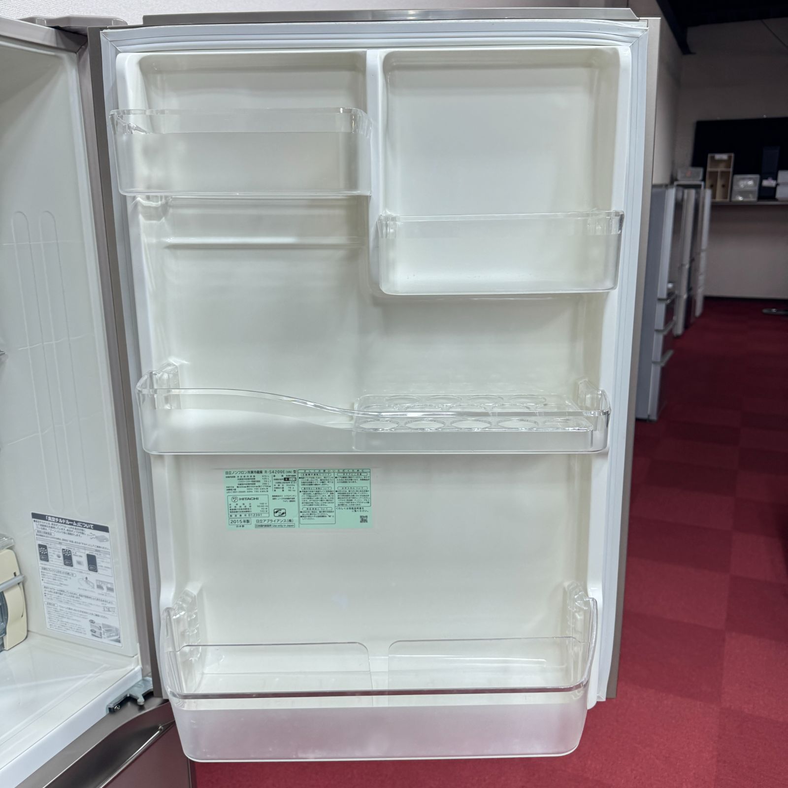 東京23区送料無料　美品アクア2015年製　5ドア415L　洗浄/除菌済み 東京23区送料無料 美品アクア2015年製 5ドア415L 洗浄/除菌済み 東京23