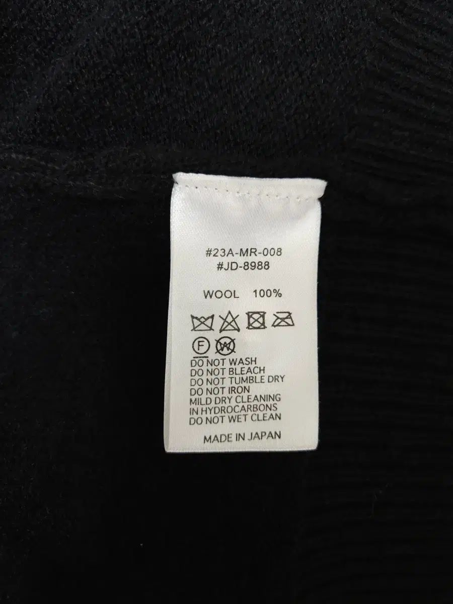 カーディガン ブラック