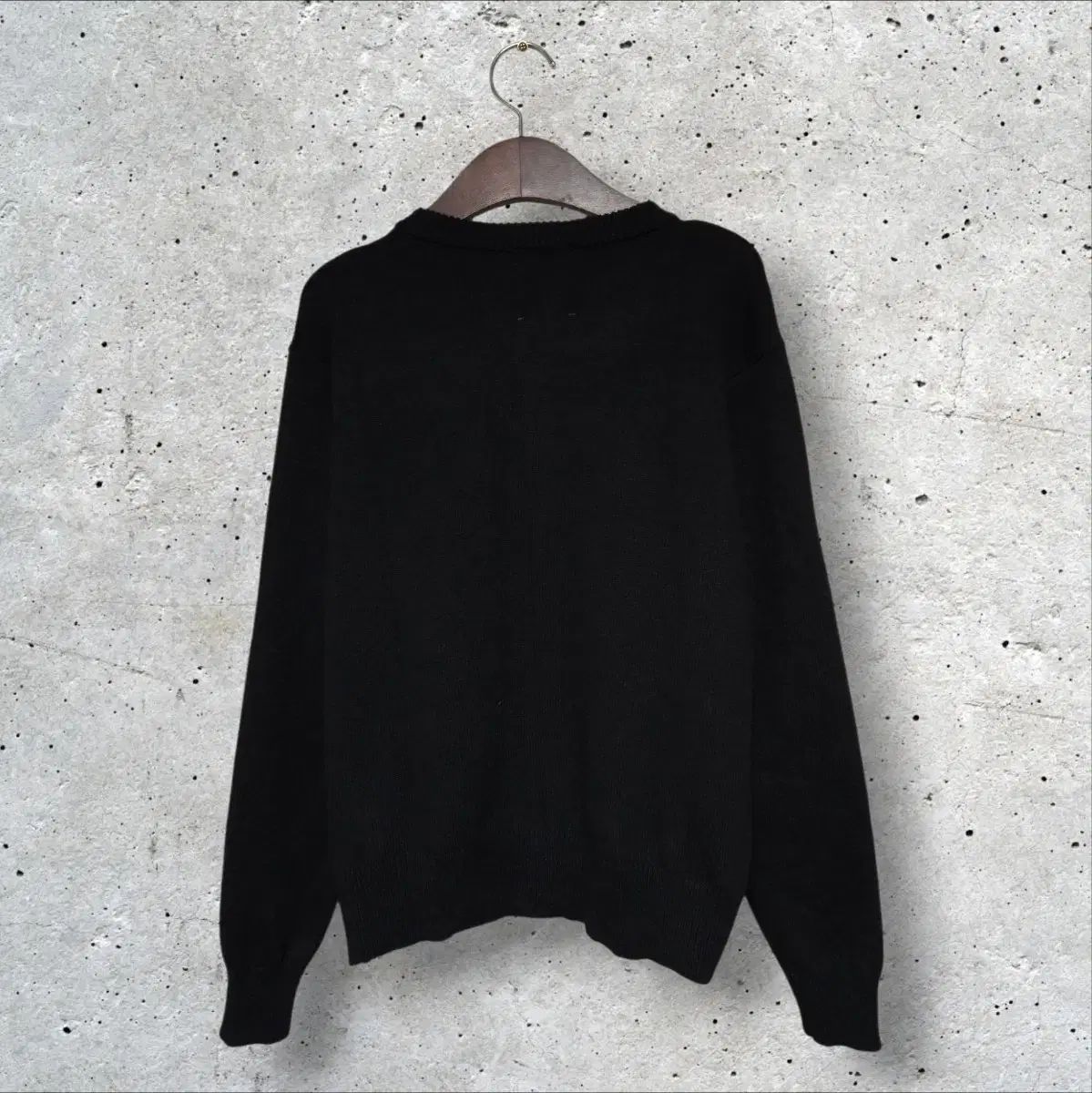 ダントン クルーネックニット カーディガン ブラック (95/M) - メルカリ