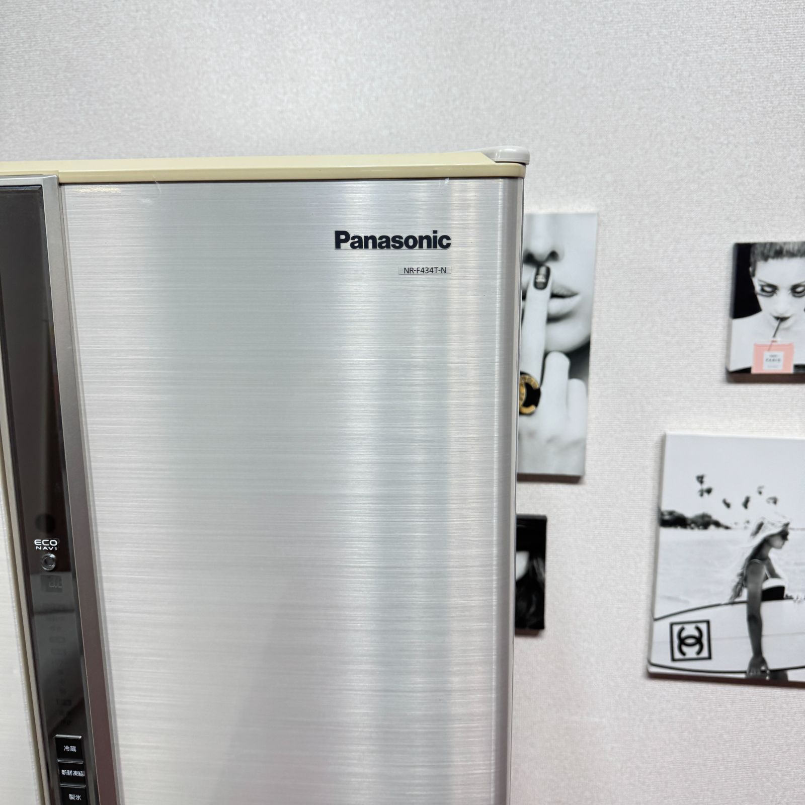 東京23区送料無料 美品パナソニック6ドア冷蔵庫 2009年製426L 製氷有