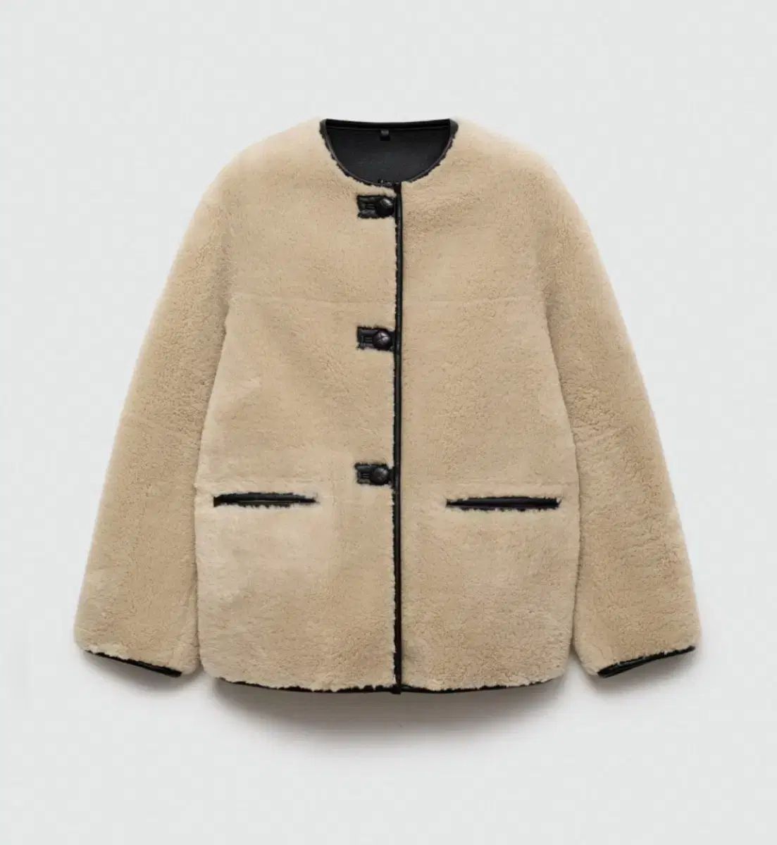 マンゴ アプリーファー エフェクト ファージャケット s