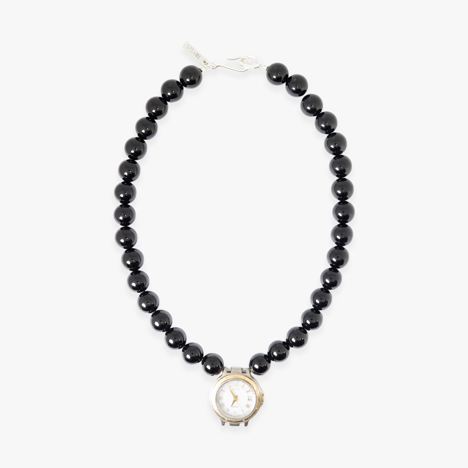 HIDAKA | ORBIT WATCH COLLAR - ONYX (BLACK) チョーカー ネックレス 