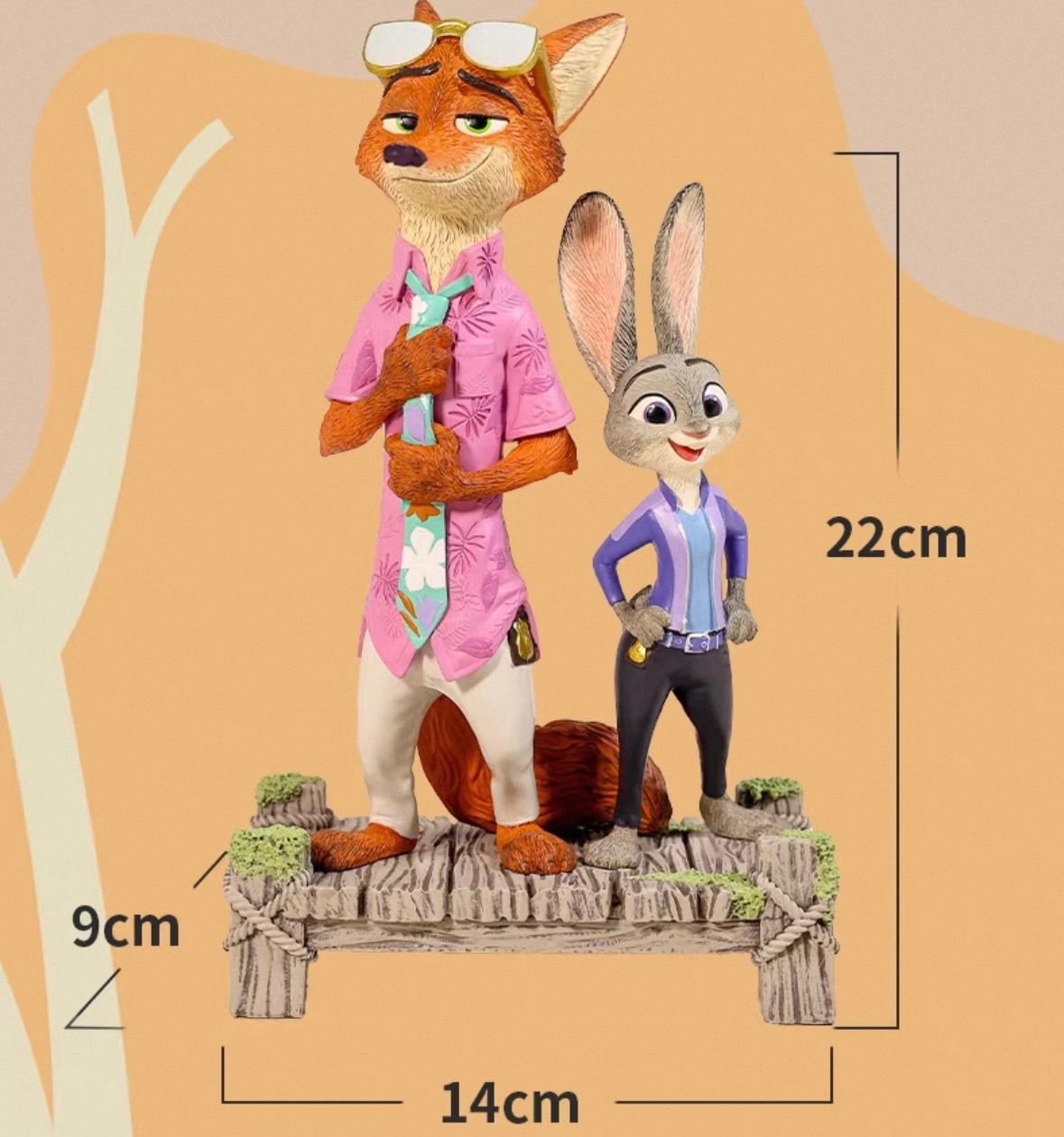 Disney Showcase ズートピア2 ジュディ ポップス ＆ ニック ワイルド