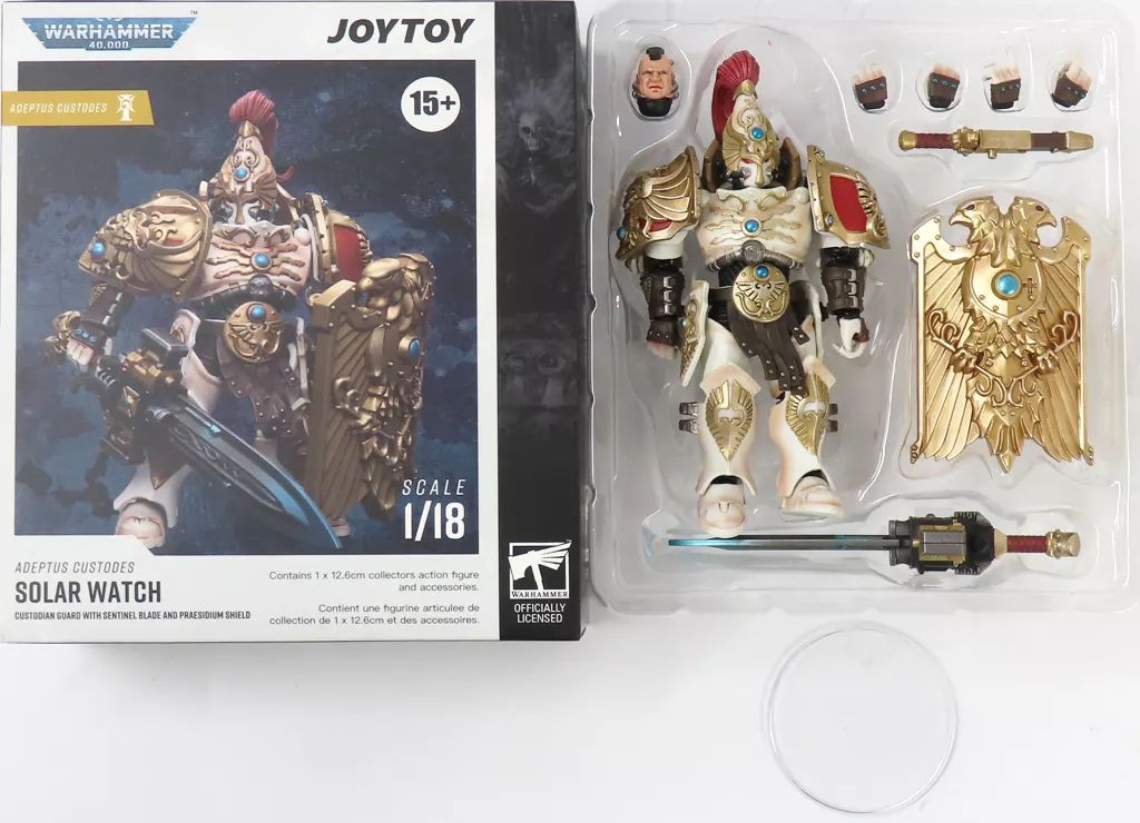 【中古】フィギュア ソーラーウォッチガード(センチネルブレード装備) 「ウォーハンマー40000」 1/18 アクションフィギュア