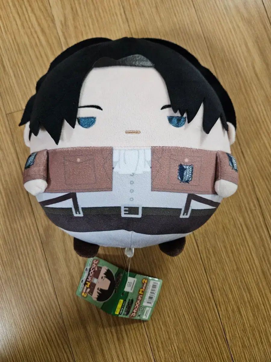 進撃の巨人 リヴァイ ふわコロりん 公式 M ぬい ぬいぐるみ 出品 進撃